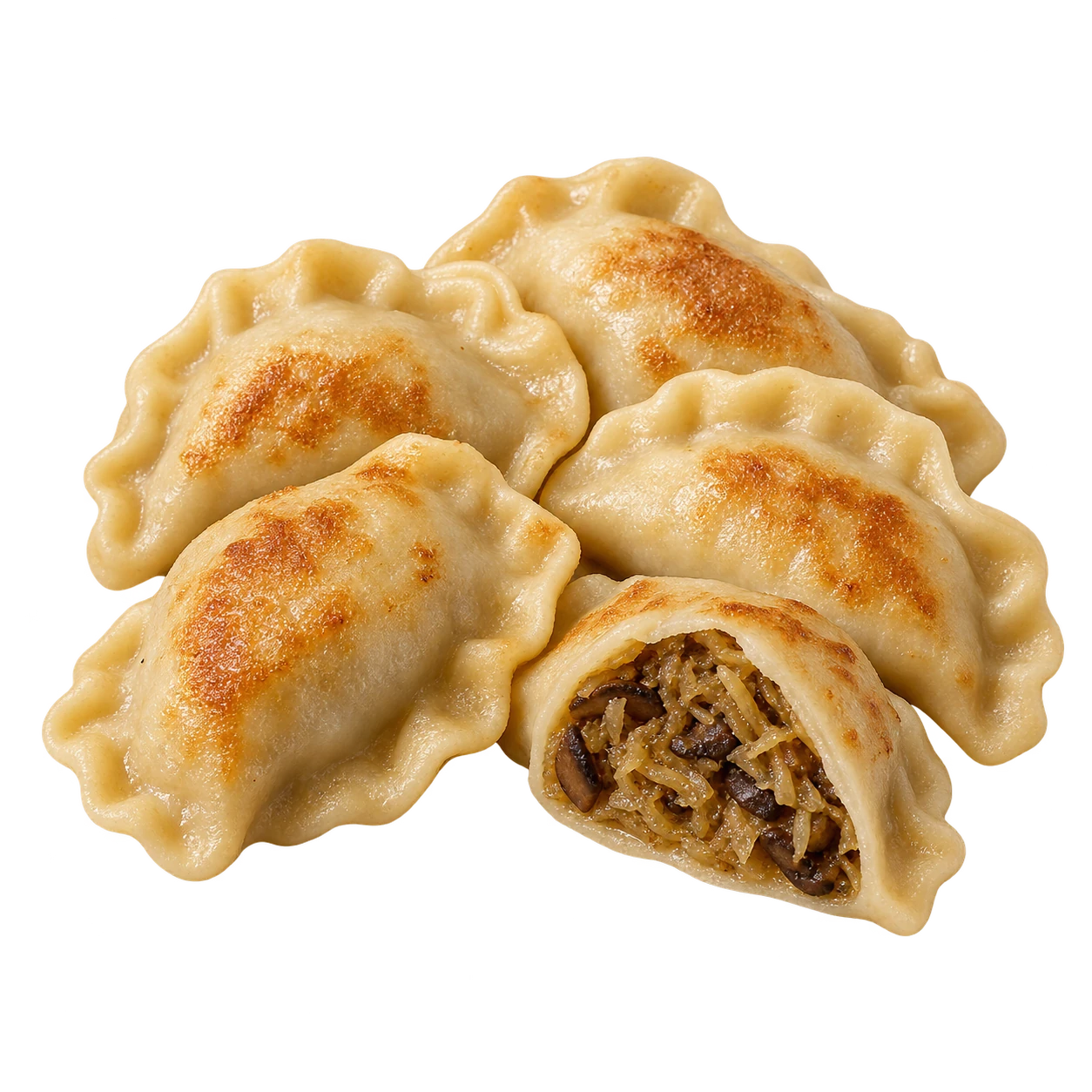 Pierogi z kapustą i grzybami