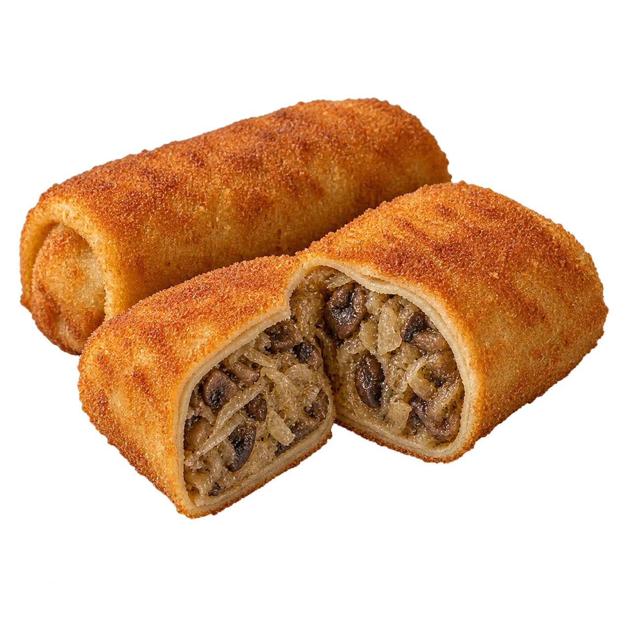 Krokiety z kapustą i grzybami